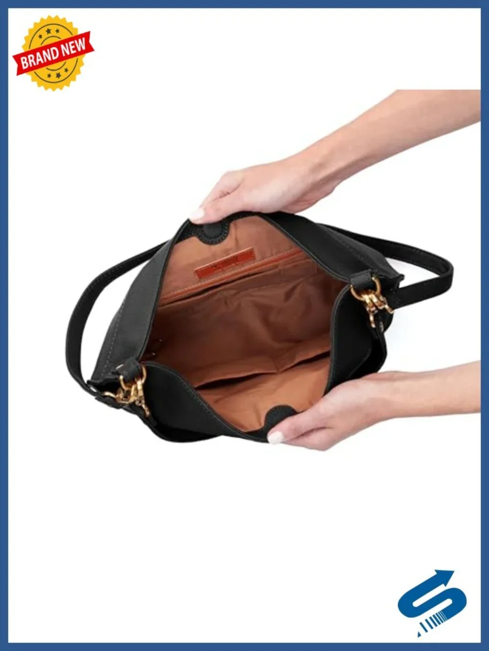 Women's Leather Hobo Shoulder Bag Convertible Crossbody Purse Handbag